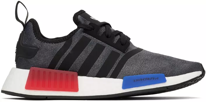 Черно-серые кроссовки NMD_R1 adidas Originals