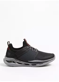Черно-серые мужские кроссовки Skechers