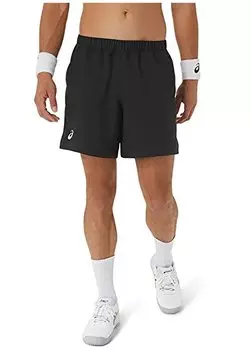 Черно-серые мужские шорты 2041A260-001 MEN COURT 7IN SHORT Asics, серый