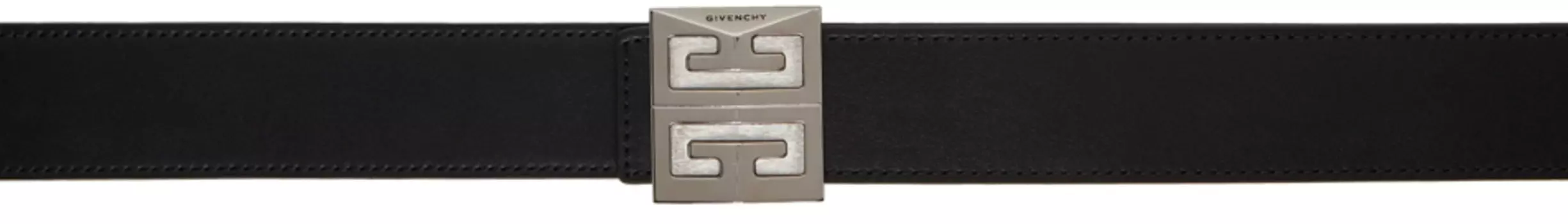 Черно-темно-синий двусторонний ремень 4G Givenchy