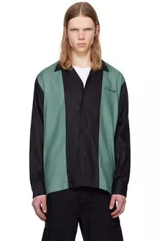 Черно-зеленая рубашка Delaney Carhartt Work In Progress