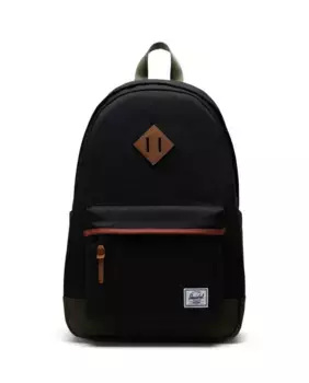 Черно-зеленый экологически чистый мужской рюкзак объемом 24 л с отделением для ноутбука Herschel, мультиколор