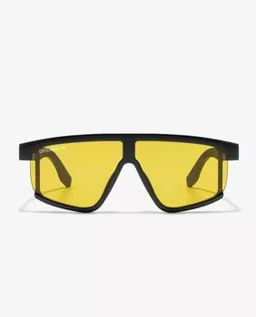 Черно-желтые солнцезащитные очки-унисекс модели Alpha D.Franklin, желтый