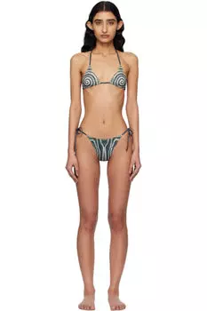 Черное бикини «The Spirale» Jean Paul Gaultier