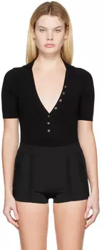 Черное боди 'Le Body Yauco' Jacquemus