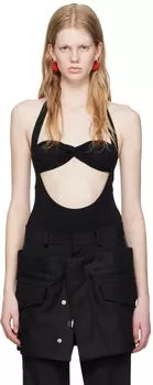 Черное боди Baes Beaufille