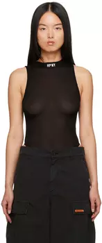 Черное боди HPNY Heron Preston