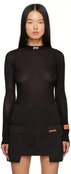 Черное боди HPNY Heron Preston