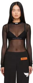 Черное боди HPNY Heron Preston