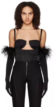 Черное боди Kersti Anna October