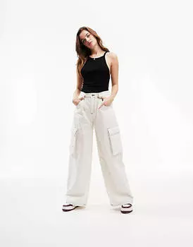 Черное боди с асимметричными бретелями на спине ASOS DESIGN