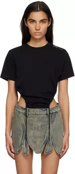 Черное боди с рюшами Y/Project