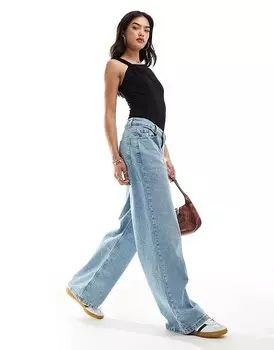 Черное боди с завязками JDY