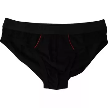 Черное хлопковое эластичное нижнее белье с логотипом средней длины Dolce & Gabbana