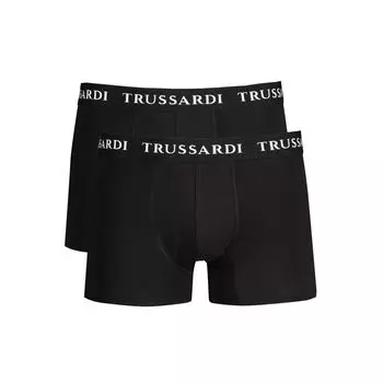 Черное хлопковое нижнее белье Trussardi