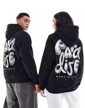 Черное худи PRNT x ASOS Paradise