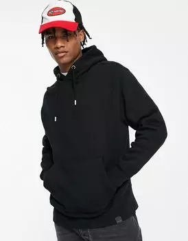 Черное худи Pull&Bear