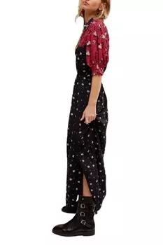 Черное/красное платье миди Nora Free People