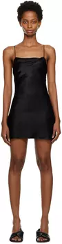 Черное мини-платье Crush Bias THIRD FORM