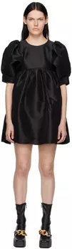 Черное мини-платье Mathilde Kika Vargas
