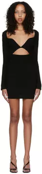 Черное мини-платье отеро Gauge81