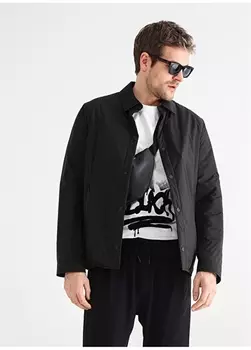 Черное мужское пальто Black On Black