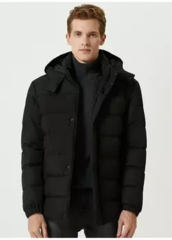 Черное мужское пальто Network