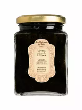 Черное мыло для лица и тела La Sultane de Saba с эвкалиптом, 300 мл La Sultane de Saba