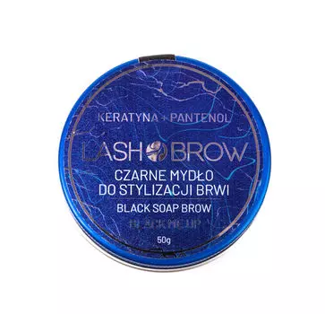 Черное мыло для укладки бровей Lash Brow, 50 гр