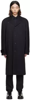 Черное одинарное пальто Wooyoungmi