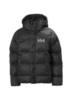 Черное пальто Boy Hooded Hooded 41755_990 HH JR VISION PUFFY JACKET Helly Hansen, черный
