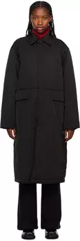 Черное пальто Carey Soulland