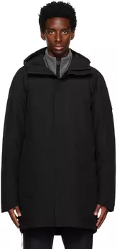 Черное пальто Довре BLST