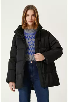 Черное пальто Network, черный