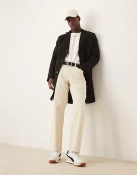 Черное пальто New Look