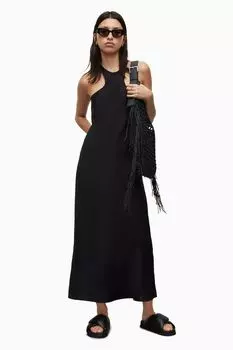 Черное платье AllSaints Betina All Saints, черный