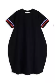 Черное платье Anabela для девочки WOLF & RITA, черный