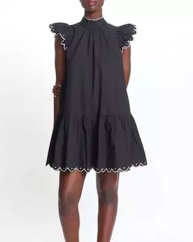 Черное платье Charlotte Corey Lynn Calter, черный