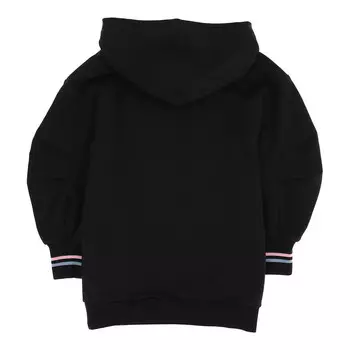 Черное платье для суперкрошек Monnalisa, черный