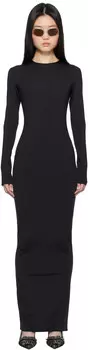 Черное платье LS axi Entire Studios