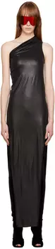 Черное платье макси Sivaan Rick Owens Lilies