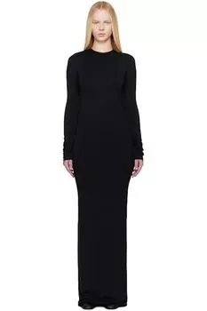 Черное платье-макси Stella TERNE