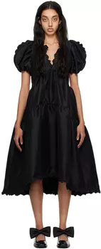 Черное платье-миди Leana Kika Vargas