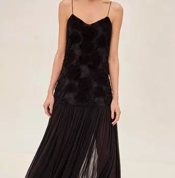 Черное платье Natalina Alexis, черный