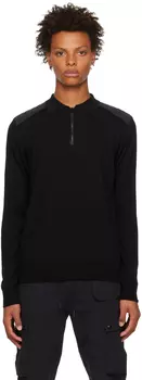 Черное поло с киркой Belstaff