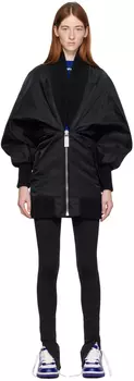 Черное пышное мини-платье Off-White NY