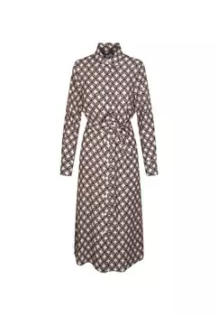 Черное розовое платье Seidensticker, бежевый