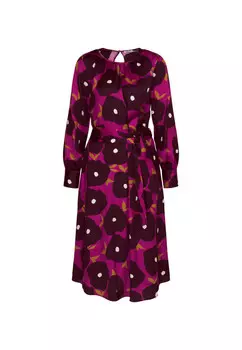 Черное розовое платье Seidensticker, фиолетовый