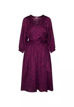 Черное розовое платье Seidensticker, фиолетовый