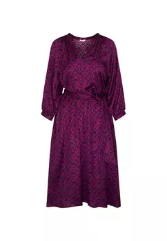 Черное розовое платье Seidensticker, фиолетовый